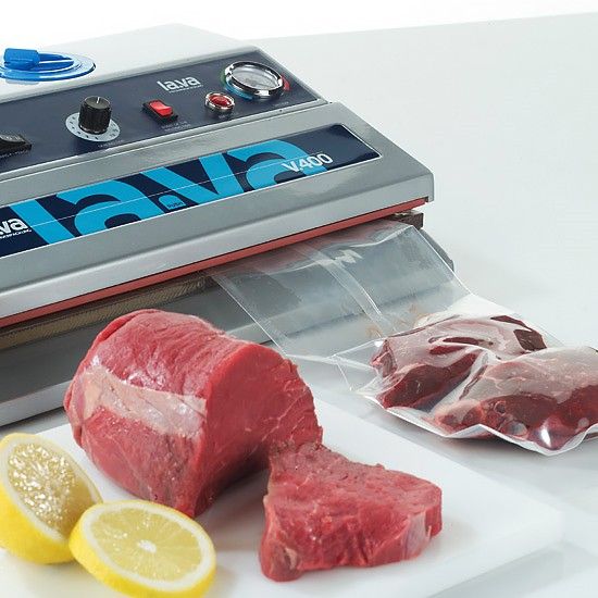 Використання вакууматора Lava для пакування м'яса