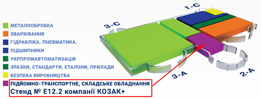 Місцерозташування стенда Місцерозташування стенда