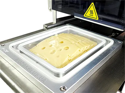 Безпечний матеріал лотків для контакту з продуктами