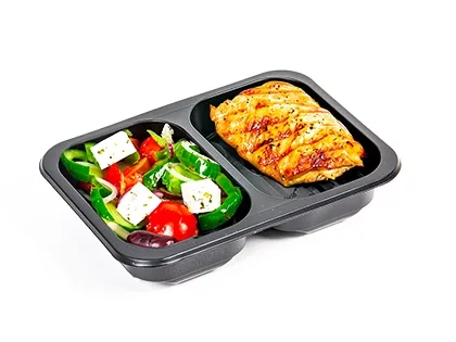 Безпечний матеріал лотків для контакту з продуктами