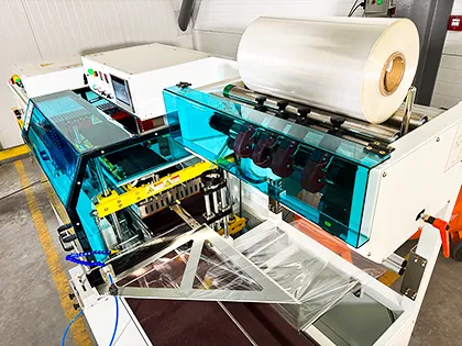 Формування пакету на автоматичному L-зварювачі