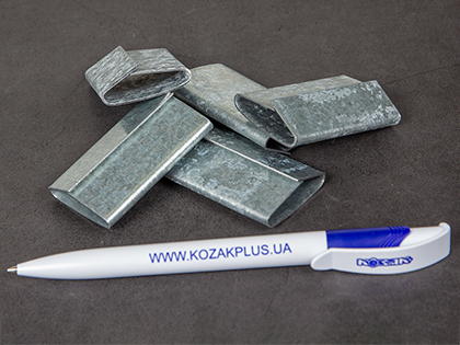 Скріпа підходить для сталевої стрічки шириною 32 мм