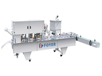 Лінія ідеально підходить для пакування свіжих страв, напівфабрикатів та сипучих продуктів.