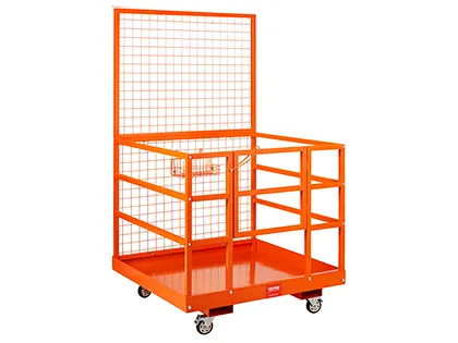 Оснащена металевим сітчастим кошиком для зберігання інструментів, кріплень та витратних матеріалів