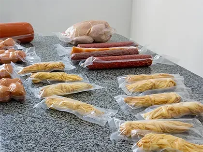 Вакуумування різних харчових продуктів