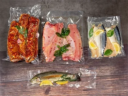 Вакуумування різних харчових продуктів