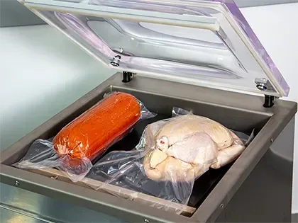 Вакуумування великих продуктів